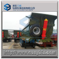 30 m3 30 ton 3 axle dumping cargo trailer